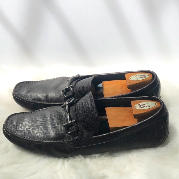 SALVATORE FERRAGAMO- Men\'s Brown Dress Shoes Size 15 Authenticated main image 4